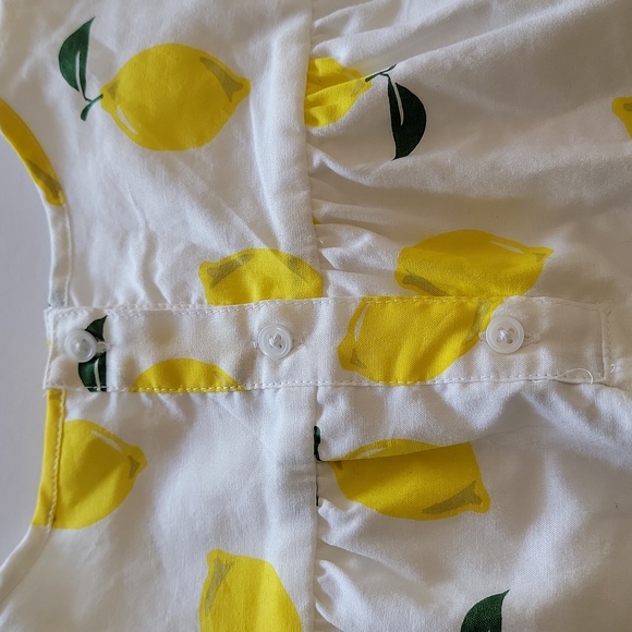 Carter's Lemon Print Dress size 6/6X NWT - Picture 4 of 7